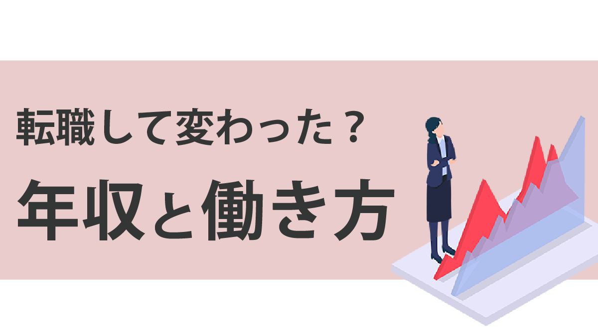 年収と働き方のアイキャッチ